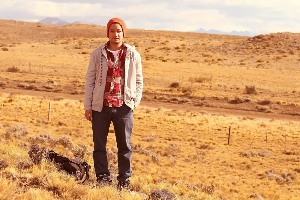 En la estepa patagónica
